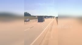 United States: Driver Asleep at Wheel Sparks Fiery Semi-Truck Collision on Oklahoma's Cimarron Turnpike