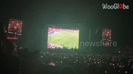 The Killers pause concert to show England punching their ticket to Euro 2024 final