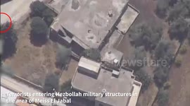 Lebanon: Strike on Hezbollah military structures in the area of Meiss El Jabal