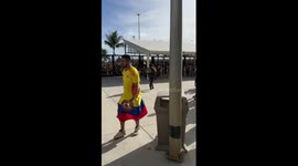 Fans breach Hard Rock Stadium gates for Copa America final