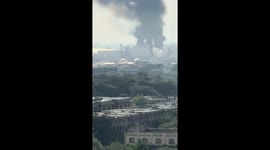 Structure fire and explosion at Savannah wood chip facility