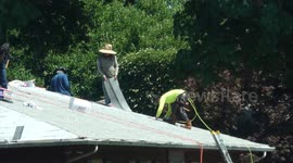 Workers in serious extreme heat