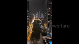 US: Tornado Sirens Blare Through Downtown Chicago