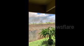 US: Fast-Moving Brush Fire Prompts Evacuation In Hanapepe, Hawaii