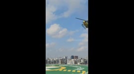When every second counts: Lung transplant successful with help of helicopter in China