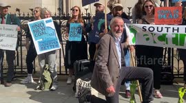 Cumbria Coal Mine Legal Challenge at High Court, London, UK