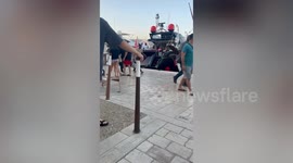 Travis Scott taking break from world tour with mega yacht trip