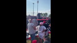 Trump Rally Shooting Recorded From Behind Stage