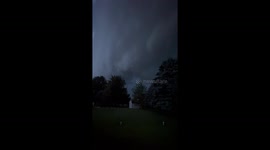 Tornado Weather In Mapleton, Illinois