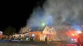 Carriage House Bar and Grill Commercial Building Fire UPPER MAHANTONGO TOWNSHIP Schuylkill County Pennsylvania