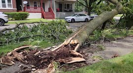 Tornado Damage in Chicago