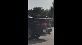 El Reno stolen work truck crashed after police chase