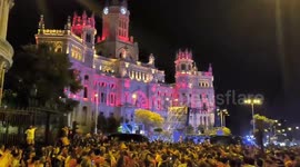 EURO 2024: Spain Fans Celebrate Victory In Madrid