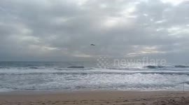 Two schoolchildren drown after ignoring warnings and swimming in sea
