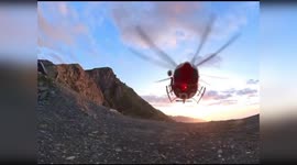 Italy: Mountaineers Rescued from Perilous 3,650-Meter Cliff on Monviso