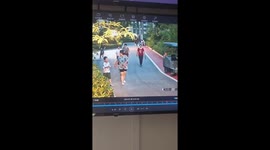 Youngster collides with cyclist on path in China