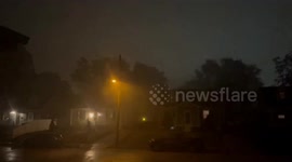 US: Severe Thunderstorms Pound Northeast 2