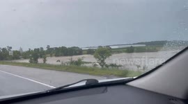 US: Dam Fails In Nashville, Illinois After Extreme Rainfall