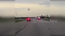 United States: U-Haul Police Chase Involving Shooting Suspects