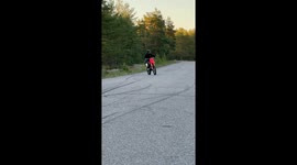 Thrilling bike stunts in Helsinki