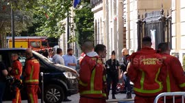 Paris: several casualties in a fire at Czech Republic embassy. 17 Jul 2024.