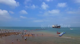 China: Twin Brother Influencer Ship in Rongcheng