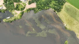 Blue-Green Algae Returns To Lough Neagh - Video Clip 1
