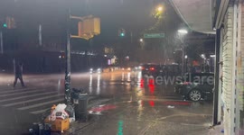 Severe Thunderstorm in Brooklyn