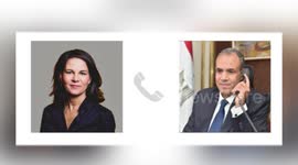 Egyptian, German FMs discuss regional crises over phone