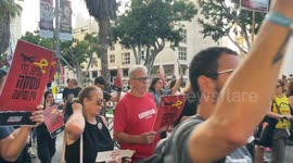 Israel: A demonstration in front of the Sha’ul Gate in Tel Aviv, Israel