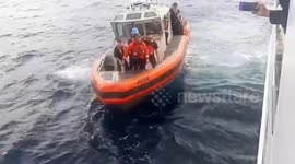 US and Philippine Coast Guards hold passing exercise amid Chinese ‘monster ship’ threat