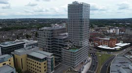 The Clarendon becomes Watford's Tallest skyscraper - a Drone Tour of the Skyline