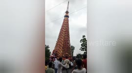 Tragic accident during Tazia Procession in Uttar Pradesh