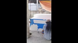 Doting mother makes Jeepney-themed grave for her late son