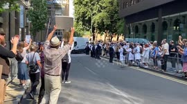 Chaos breaks out outside Southwark Court as climate activists are given jail sentences
