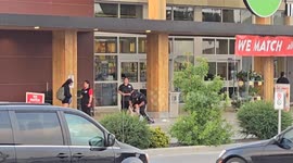 Shoplifter Tackled by Security Guard