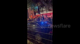 One dead and several injured following drone strike near US embassy in Tel Aviv