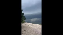 Massive storm approaching Bayville, NY