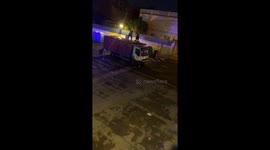 Man falls into bull’s path after bull charges truck in Bétera, Spain