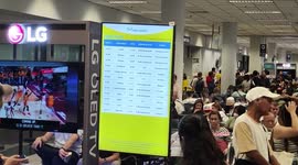 Passengers stranded as Microsoft outage affects flights at Manila airport