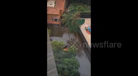 Mexico: Heavy Rains Cause Chaos In Mexico City 3