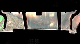 USA: MAFFS-Equipped C-130J Battles 'Long Fire' with High-Stakes Retardant Drop