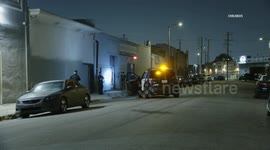 United States: Historic South Central Burglars Ram Vehicle Into Warehouse
