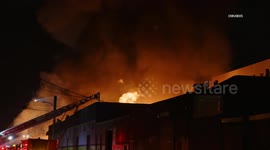 United States: DTLA Large Trash Fire Spreads to Commercial Buildings Part 2