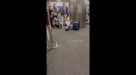 LAX Slumber Party As Outage Leaves Travelers Stranded