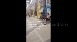 Microsoft outage: Video shows passengers queueing at Cincinnati/Northern Kentucky Airport