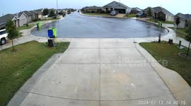 Lightning Strikes House In San Antonio