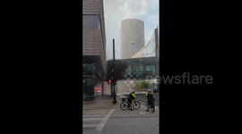 US: 2-Alarm Fire Breaks Out At First Baptist Church In Downtown Dallas 4
