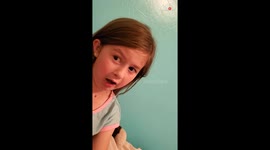 Young girl teaches her mom about embracing natural aging