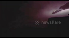 High-speed lightning compilation in Arizona City